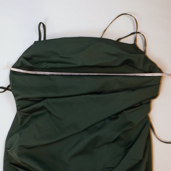 Amanda Uprichard Laconia Mini Dress in Cypress Green - L - EUC - Picture 8 of 9